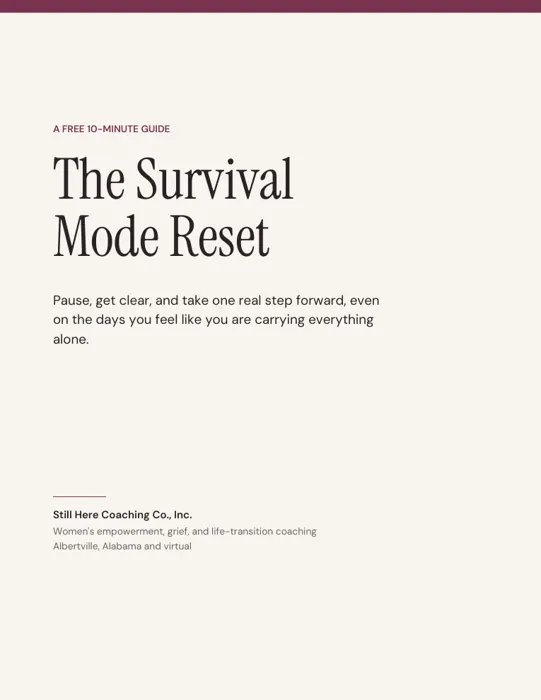 Cover of The Survival Mode Reset guide